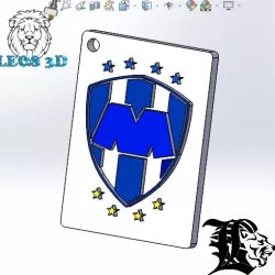 Monterrey FC Keychain -