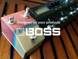 Music footswitches box for BOSS MS-3 / ES-5 / ES-8 / GT1000CORE...