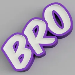 NAMELED BRO - LED LAMP WITH NAME