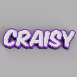 NAMELED CRAISY - LED LAMP WITH NAME