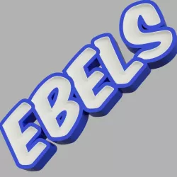 NAMELED EBELS - LED LAMP WITH NAME