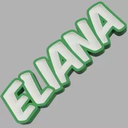 NAMELED ELIANA - LED LAMP WITH NAME