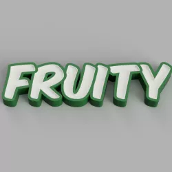 NAMELED FRUITY - LED LAMP WITH NAME