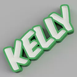 NAMELED KELLY - LED LAMP WITH NAME