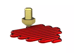 Nozzle Filament Model Decoration