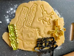 One Piece Ace cookie cutter symbols