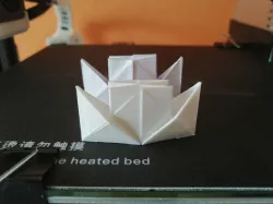 Origami steamer