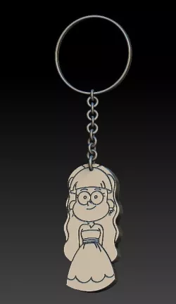 Pacifica Keychain