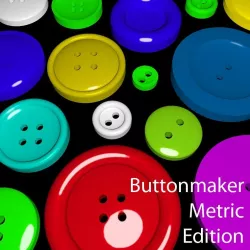 Parametric Button Generator - Metric Edition
