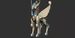 PEGASUS ARMOR LOW POLY