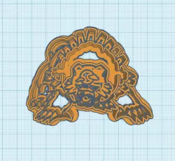 Pokemon: Ursaluna Cookie Cutter
