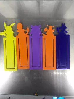 Pokémon bookmarks