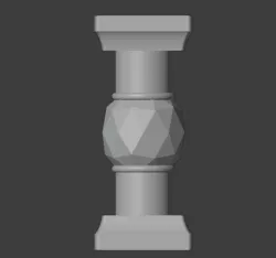 Polyhedral Pillar (28mm)