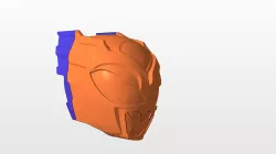 power rangers inspace psycho helmet stl file