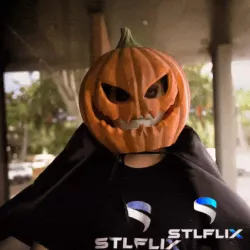 Pumpkin Helmet