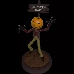 Pumpkin King Stylized