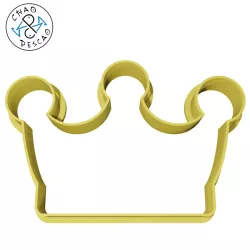 Queen Crown - Cookie Cutter - Fondant - Polymer Clay