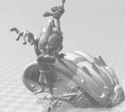 Rat fink surfink monster