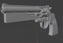 Residual Evil - Barry Burton - Silver Serpent Gun