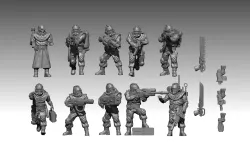 Robot pilots Death Squad