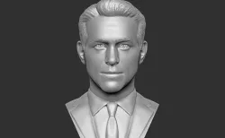 Ryan Reynolds bust for 3D printing