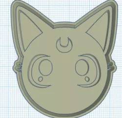 sailor moon cat cookies cutter