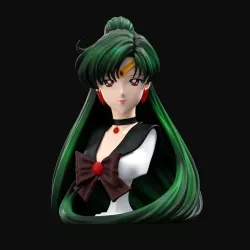 SAILOR PLUTO BUST - 3D-MODEL FOR PRINTING