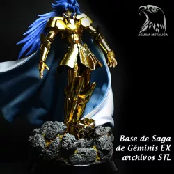 Saint Seiya - Saga de Géminis - Base 3D Print - Archivos STL.
