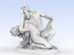 Satyre and Bacchante