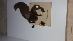 SCRAT AND HIS FAMOUS ACORN SUPPORT KEYS