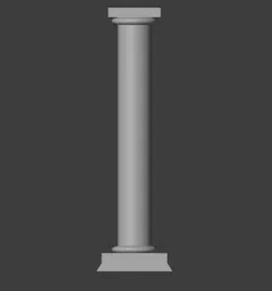 Simple Palace Column