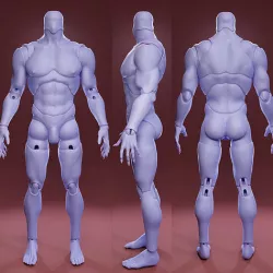 Skeledaddy BJD(Ball-Jointed-Doll) body