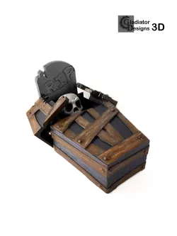 Skeleton Coffin Surprise