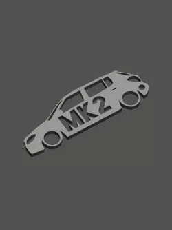 Skoda fabia keychain mk2
