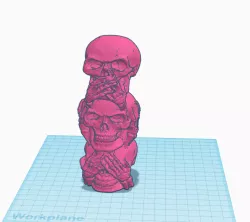 Skull Shift Knob M12 x 1.25 tread