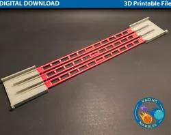 SkyRail Adaptor Track for Marble Sports Racing System - A Modular Marble Racetrack Toy - STEM Toy