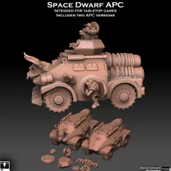 Space Dwarf Rocket APC