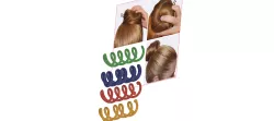 Spiral Spin Screw Hair Pins Clip Twist Barrette WEDDING Accessory hair braid hair styling roller hair accessories for girl headdress weaving tool fbh-02 3d print cnc