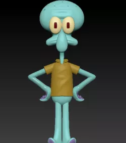 Squidward or Squidward from Spongebob Squarepants