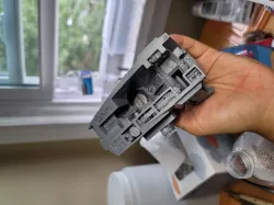 Star Wars Millennium falcon interior model 3D print STL File