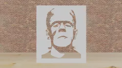 stencil frankenstein