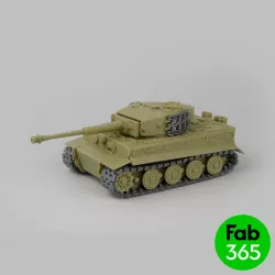 Tank Foldable Tiger-I Late-Production