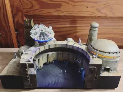 Tatooine diorama STL Set for Bandai 1/350 Millennium falcon