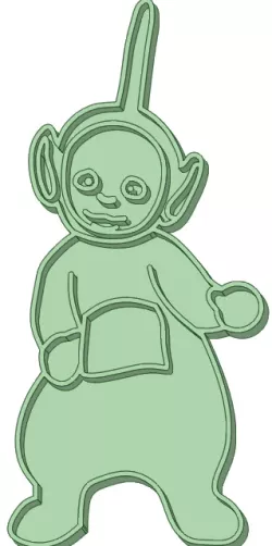 Teletubbies 2 whole cookie cutter