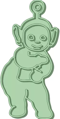 Teletubbies 4 whole cookie cutter