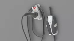 **TESLA MOBILE CABLE HOLDER KIT FOR GEN 2 UMC EUROPE with bonus drink coaster included!**
