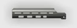 THE M-LOK RAIL FOR -POOR BUILD AK KIT-