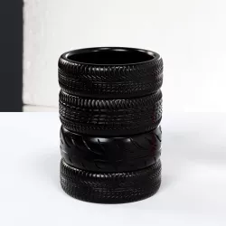 Tire stack penholder,Tire flower pot,Tire vase