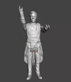 Tomorrowland ACTION FIGURE David Nix hugh laurie STYLE KENNER 3.75 POSSIBLE ARTICULATED RETRO VINTAGE .STL .OBJ