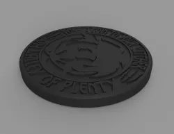 Toss A Coin To Your Witcher... 042A | ø43 x 5mm